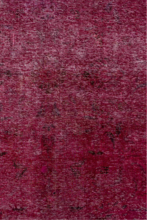 Antique Overdyed Area Rug (9' x 10')